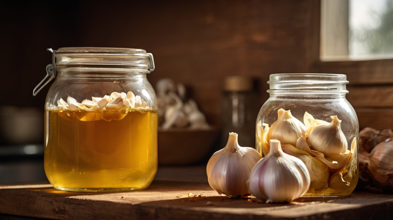Aceite de ajo prensado